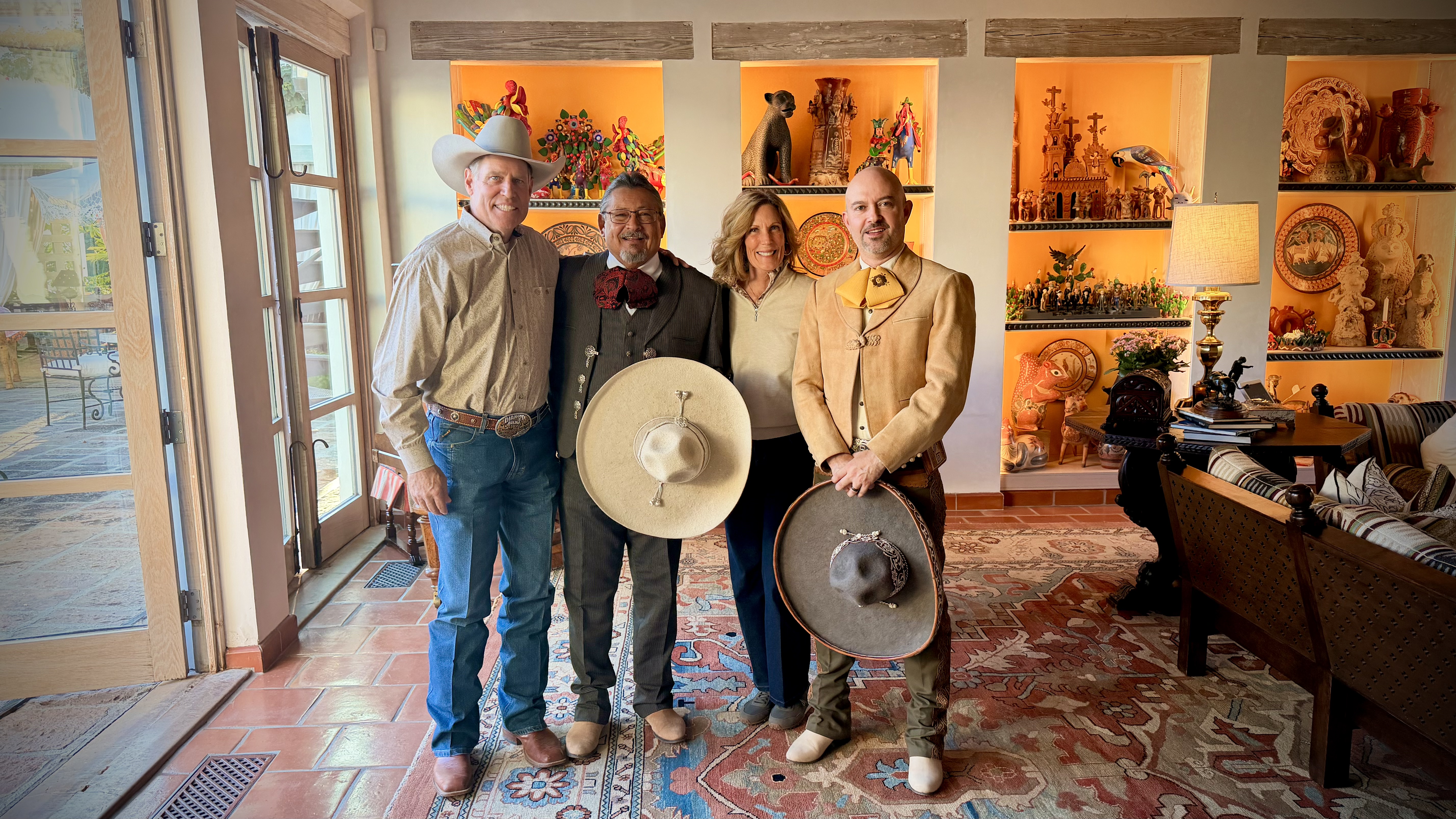 A group gathered at the Death & Texas book signing