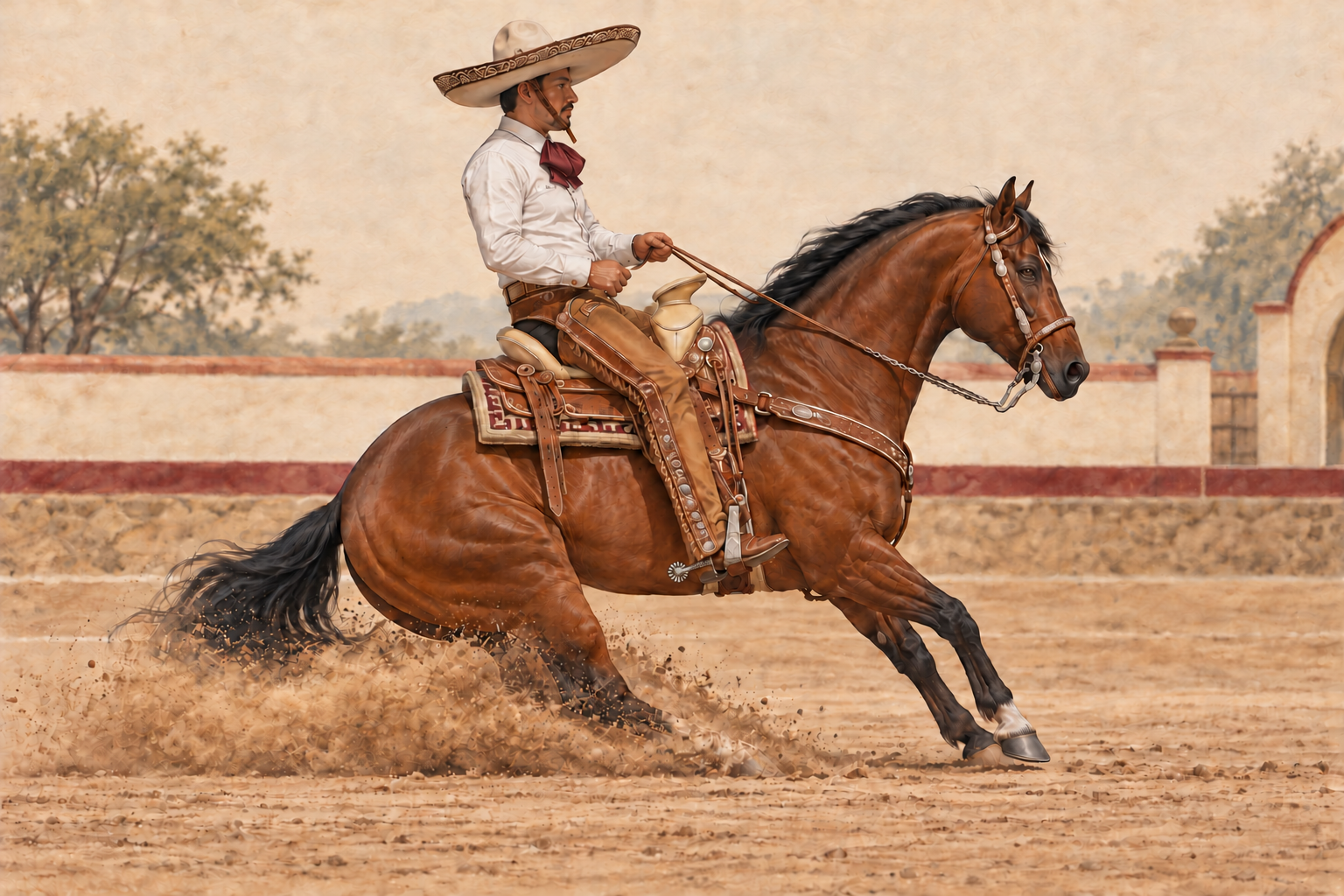 Ilustración de Cala de caballo